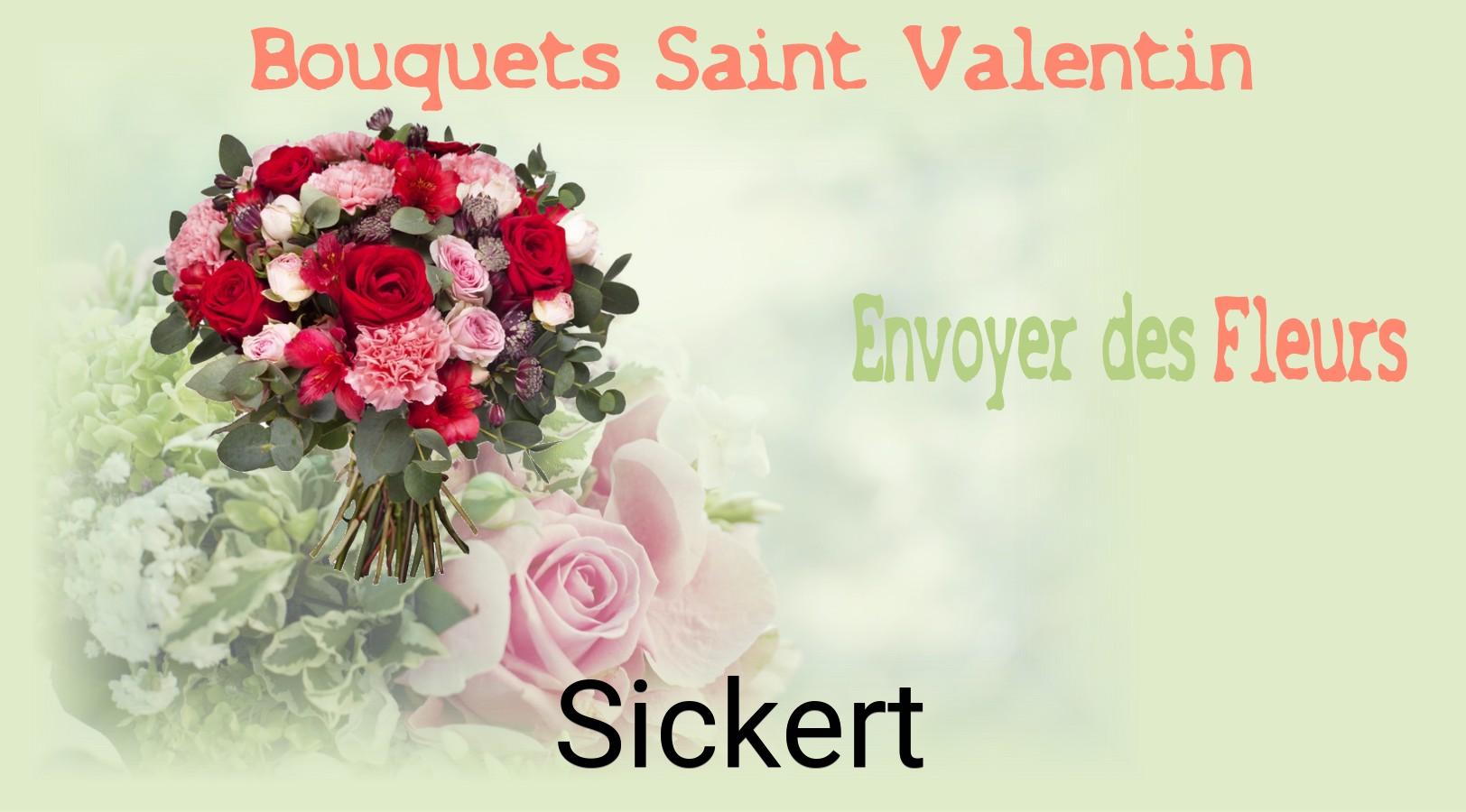 Roses de Saint-Valentin livrées à Sickert